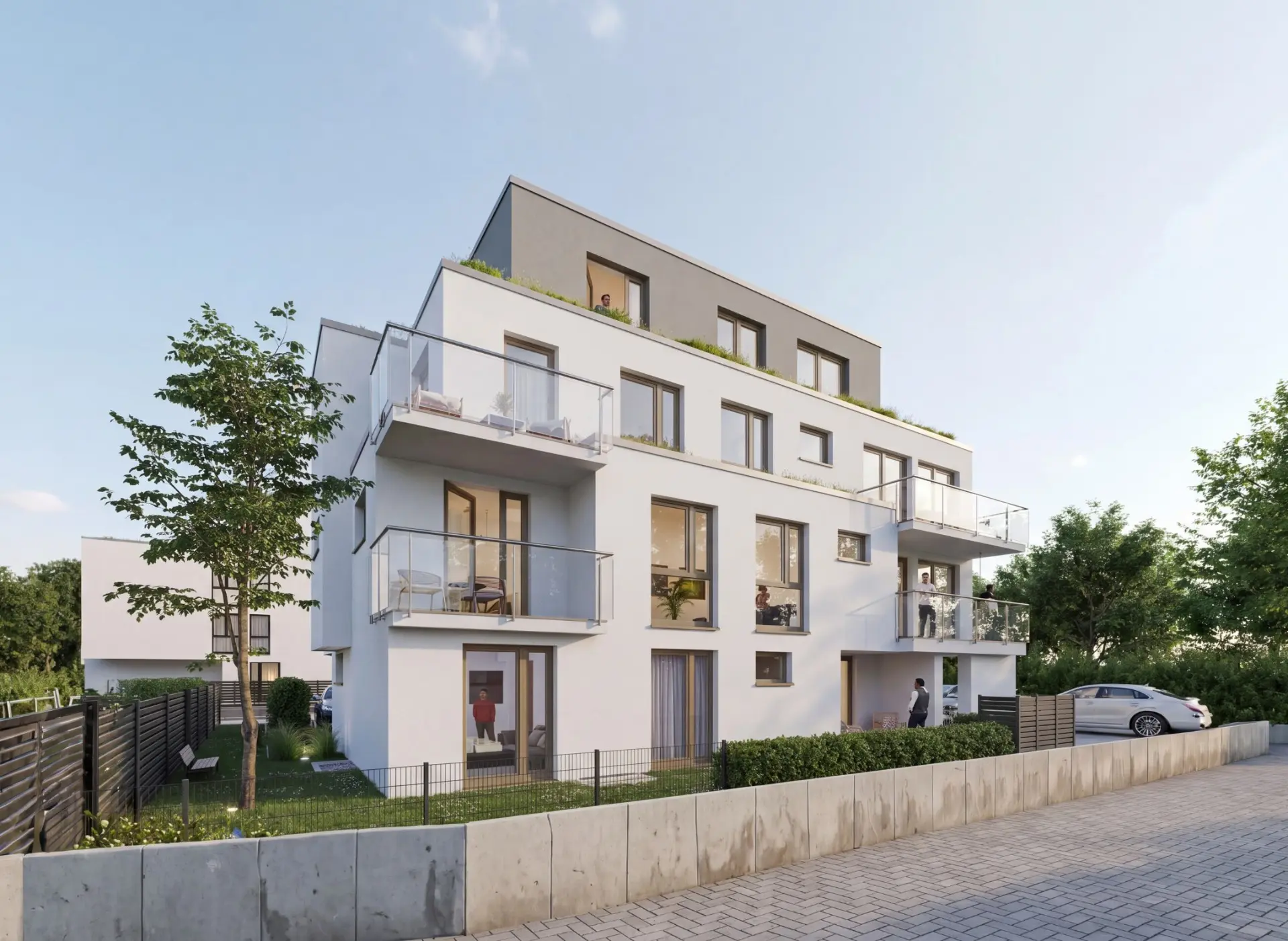 Mehrfamilienhaus mit Aufzug